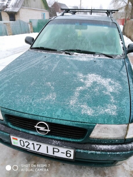 Opel Astra F · Рестайлинг, 1998 г.