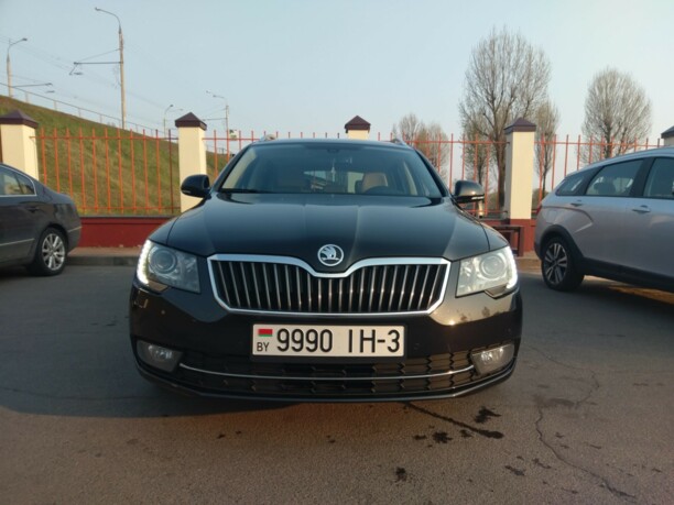 Skoda Superb II · Рестайлинг, 2014 г.