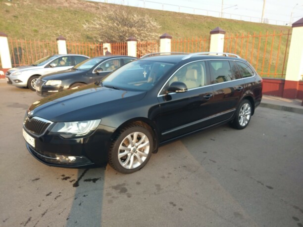 Skoda Superb II · Рестайлинг, 2014 г.