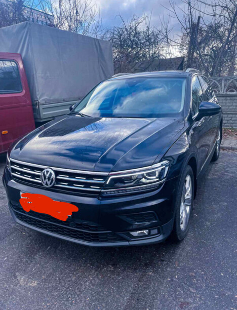 Volkswagen Tiguan II, 2020 г.