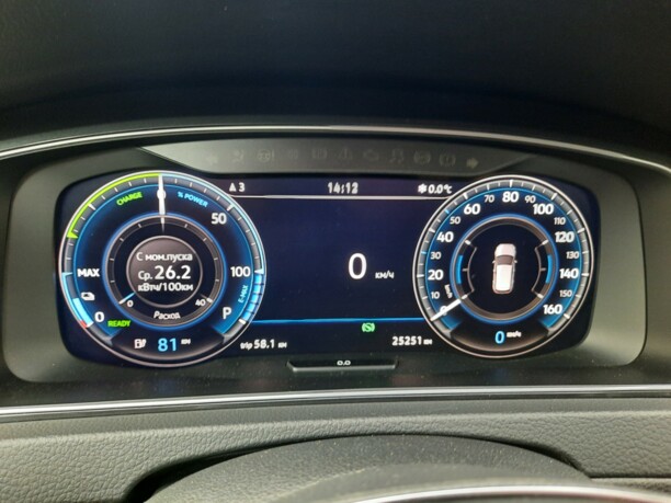 Volkswagen e-Golf VII · Рестайлинг, 2019 г.