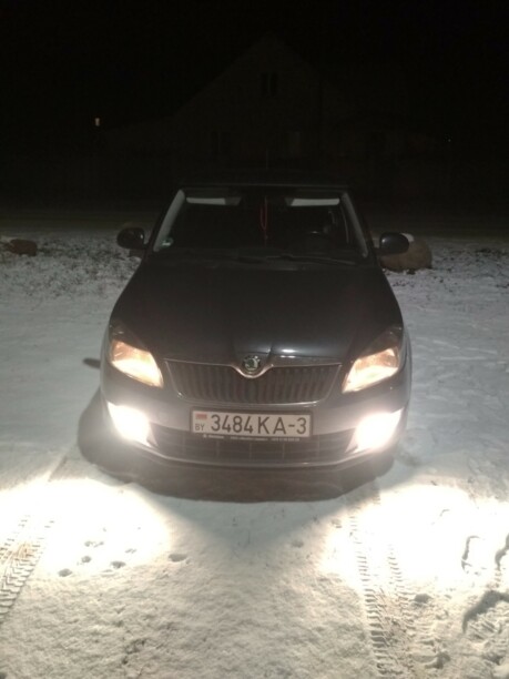 Skoda Fabia 5J · Рестайлинг, 2012 г.