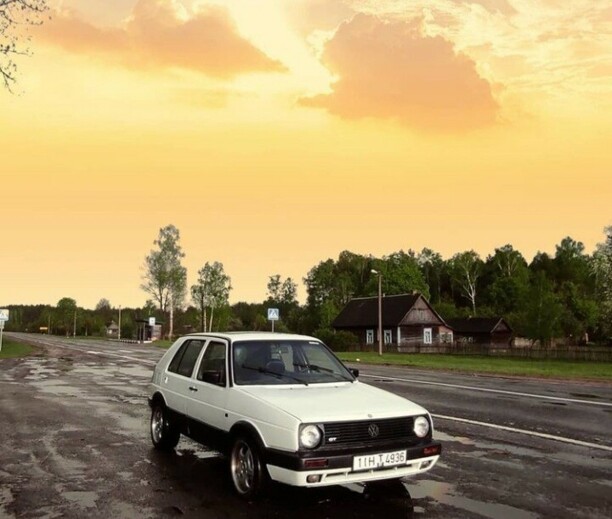 Volkswagen Golf II, 1990 г.