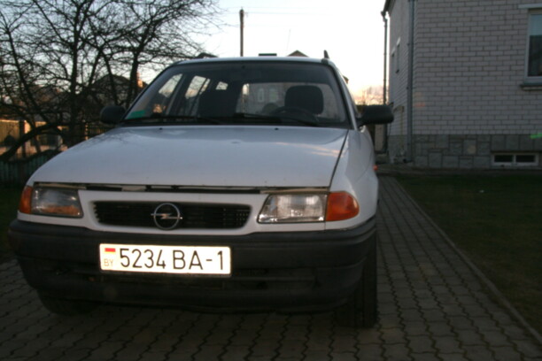 Opel Astra F · Рестайлинг, 1997 г.