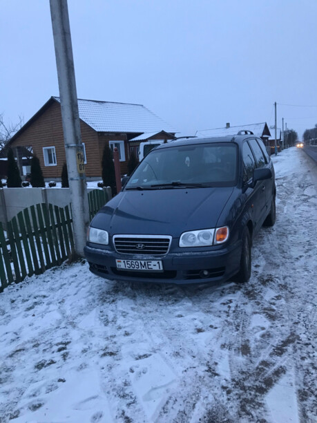 Hyundai Trajet I, 7 мест, 2003 г.