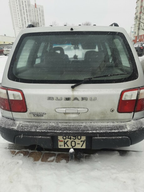 Subaru Forester I · Рестайлинг, 2001 г.