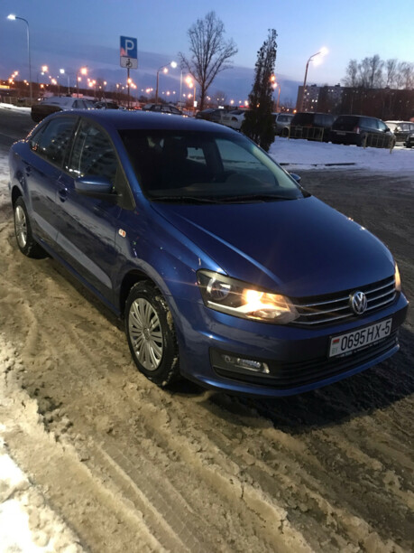 Volkswagen Polo Sedan I · Рестайлинг, 2018 г.