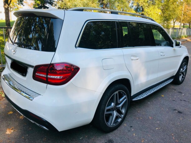 Mercedes-Benz GLS X166, 7 мест, 2017 г.