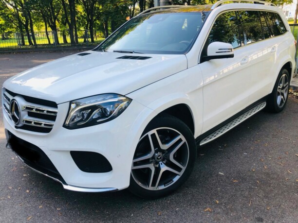 Mercedes-Benz GLS X166, 7 мест, 2017 г.