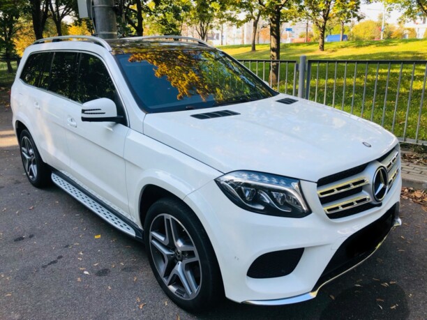 Mercedes-Benz GLS X166, 7 мест, 2017 г.