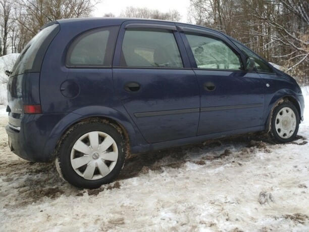 Opel Meriva I · Рестайлинг, 2008 г.