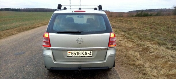 Opel Zafira B · Рестайлинг, 7 мест, 2009 г.