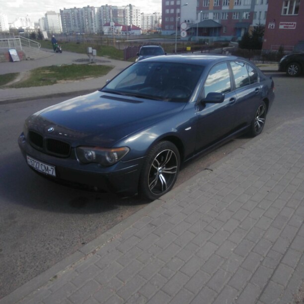 BMW 7 серия E65, 2002 г.