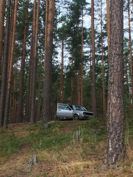 Volkswagen Golf II, 1989 г.