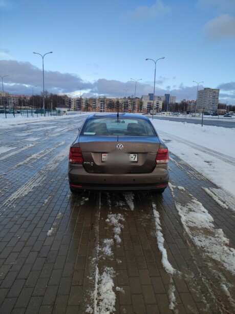Volkswagen Polo Sedan I · Рестайлинг, 2015 г.