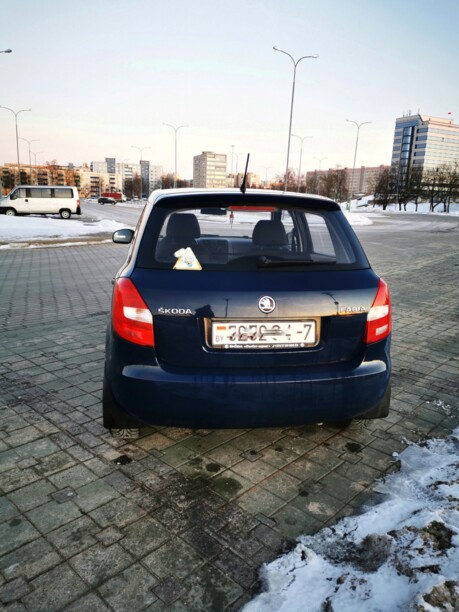 Skoda Fabia 5J · Рестайлинг, 2013 г.