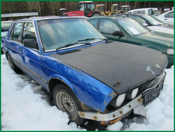 BMW 5 серия E28, 1986 г.