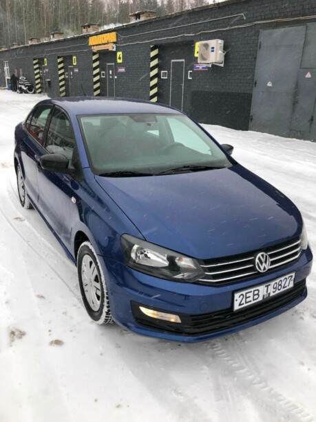 Volkswagen Polo Sedan I · Рестайлинг, 2019 г.