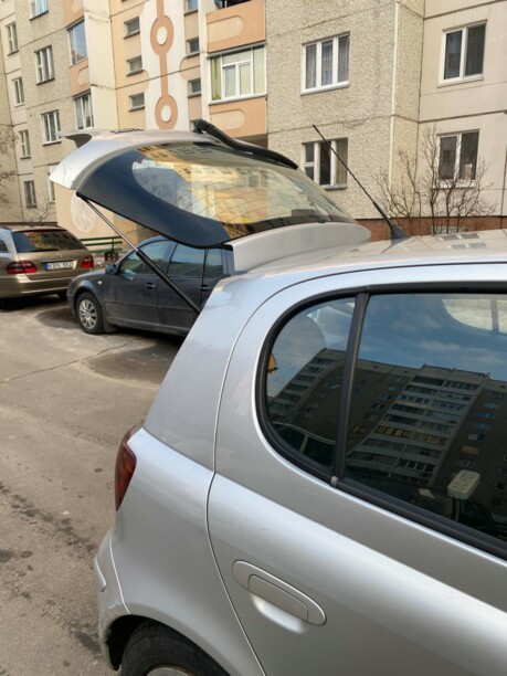 Toyota Yaris I (P1) · Рестайлинг, 2004 г.