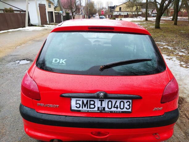 Peugeot 206 I, 2001 г.