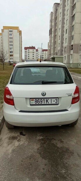 Skoda Fabia 5J · Рестайлинг, 2010 г.