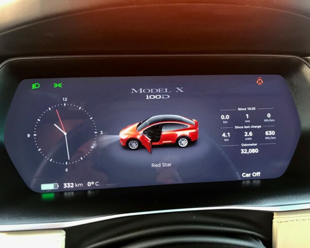 Tesla Model X, 2018 г.