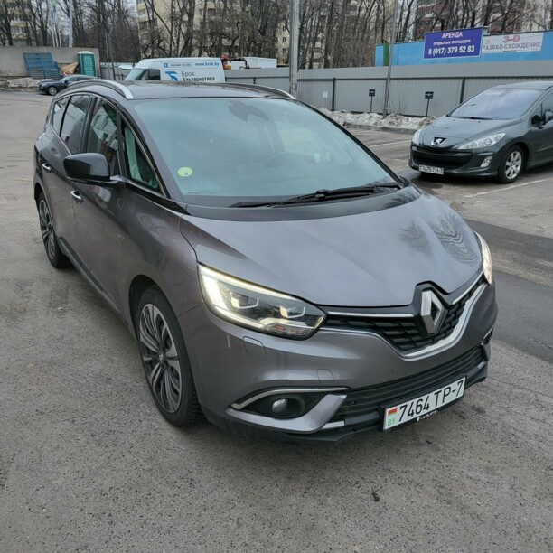 Renault Grand Scenic IV, 7 мест, 2017 г.