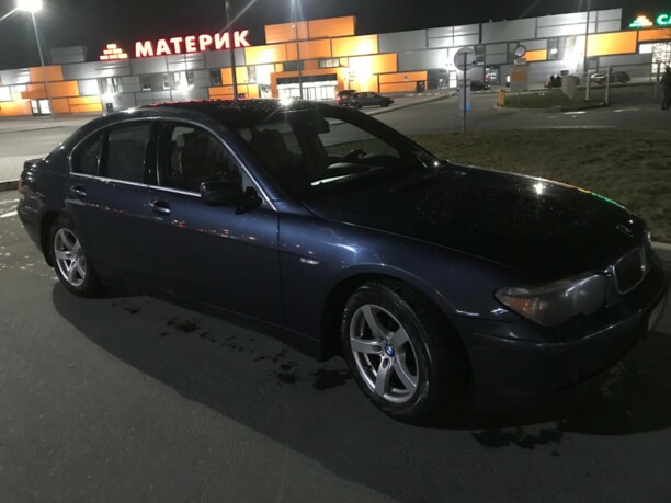 BMW 7 серия E65, 2002 г.