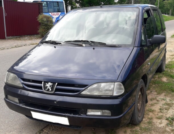 Peugeot 806 221, 7 мест, 1999 г.