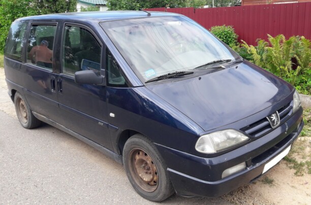 Peugeot 806 221, 7 мест, 1999 г.