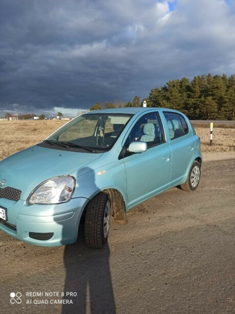 Toyota Yaris I (P1) · Рестайлинг, 2003 г.