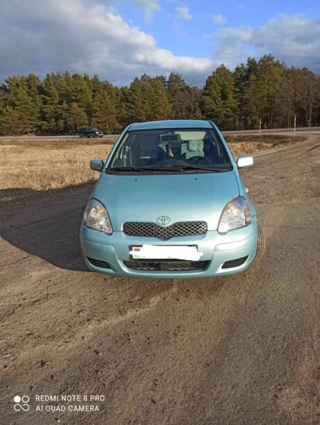 Toyota Yaris I (P1) · Рестайлинг, 2003 г.