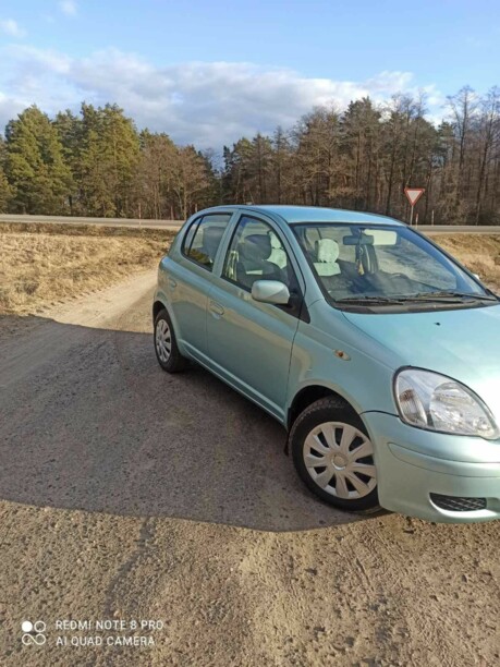 Toyota Yaris I (P1) · Рестайлинг, 2003 г.