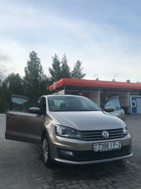 Volkswagen Polo Sedan I · Рестайлинг, 2015 г.