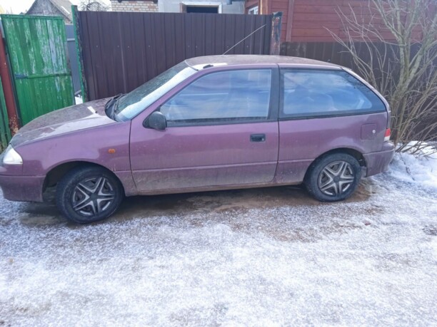 Suzuki Swift II · Рестайлинг, 1996 г.