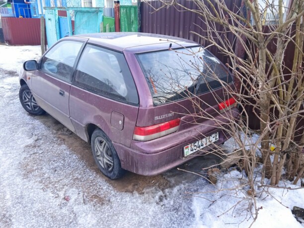 Suzuki Swift II · Рестайлинг, 1996 г.