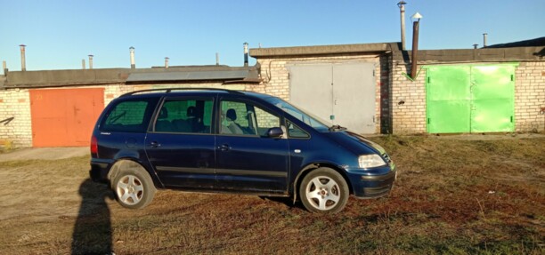 Volkswagen Sharan I · Рестайлинг, 7 мест, 2001 г.