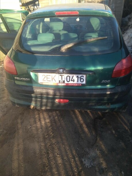 Peugeot 206 I, 2002 г.