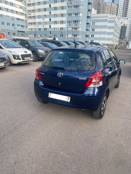 Toyota Yaris II (XP9) · Рестайлинг, 2010 г.