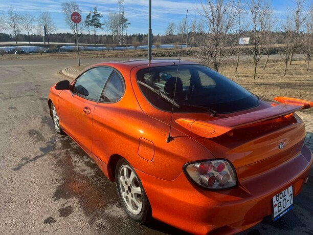 Hyundai Tiburon RD · Рестайлинг, 2001 г.