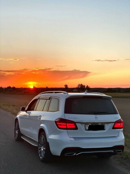 Mercedes-Benz GLS X166, 7 мест, 2017 г.
