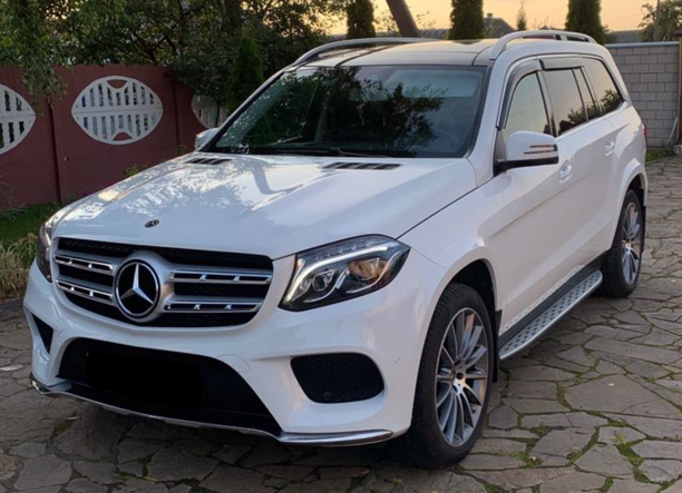 Mercedes-Benz GLS X166, 7 мест, 2017 г.