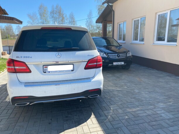Mercedes-Benz GLS X166, 7 мест, 2017 г.