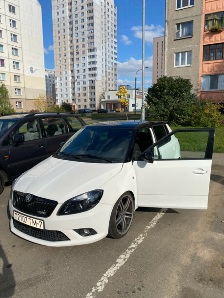 Skoda Fabia 5J · Рестайлинг, 2012 г.