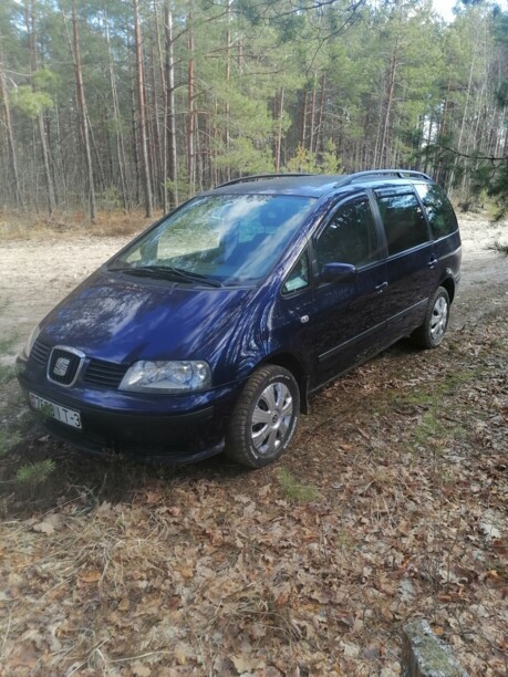 SEAT Alhambra I · Рестайлинг, 7 мест, 2001 г.
