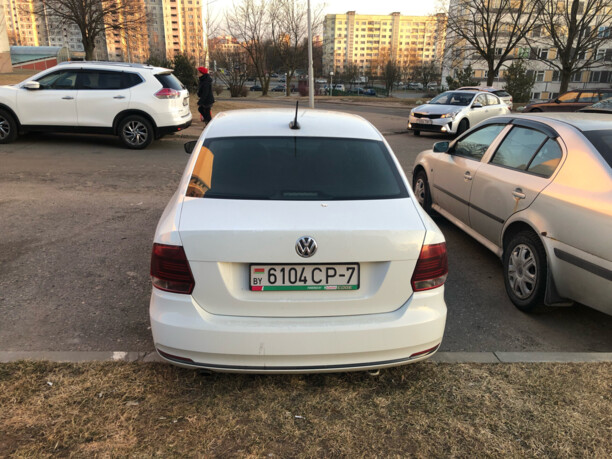 Volkswagen Polo Sedan I · Рестайлинг, 2019 г.