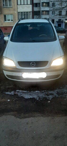 Opel Zafira A, 7 мест, 1999 г.