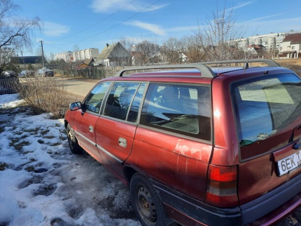 Opel Astra F · Рестайлинг, 1996 г.