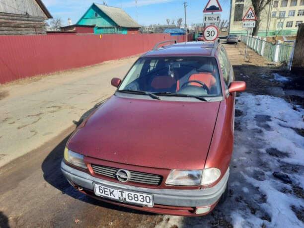 Opel Astra F · Рестайлинг, 1996 г.