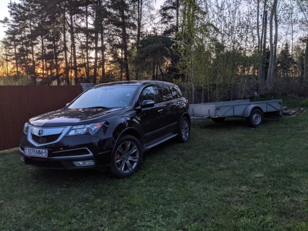Acura MDX II · Рестайлинг, 7 мест, 2010 г.